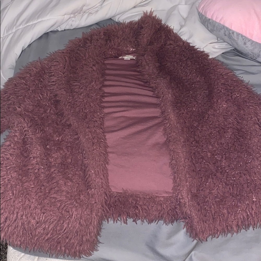 fluffy jacket